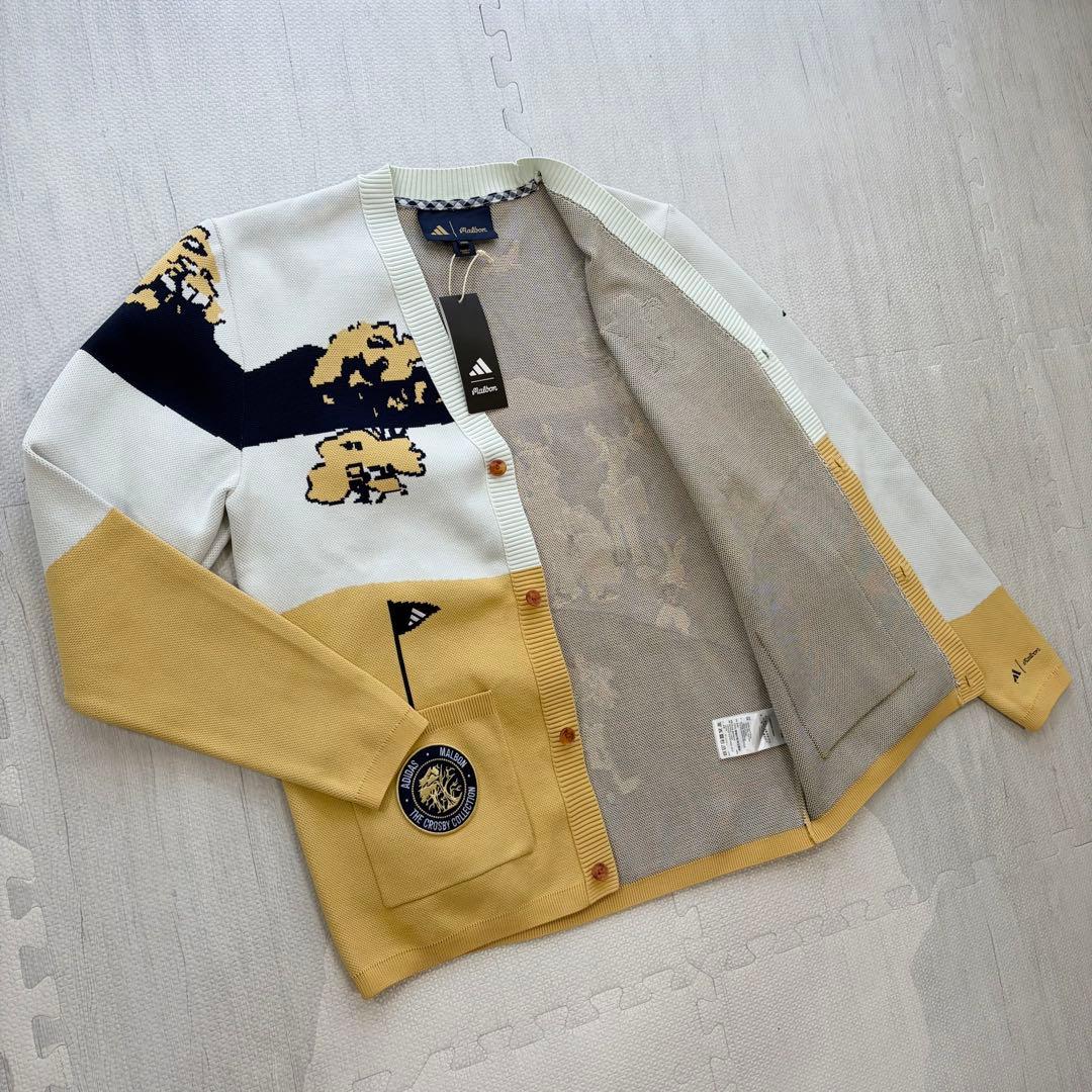 新品未着用 adidas × malbonカーディガン アディダス M相当