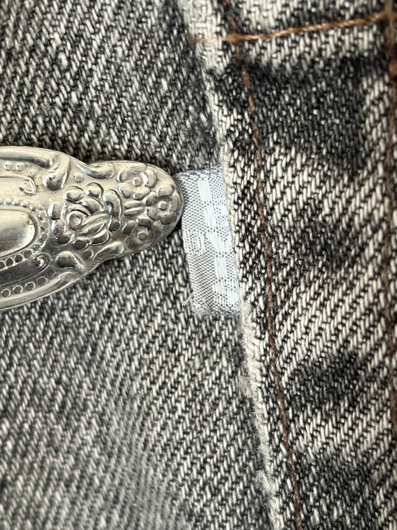 90s Levi’s silverTab BAGGY 先染めブラック USA製