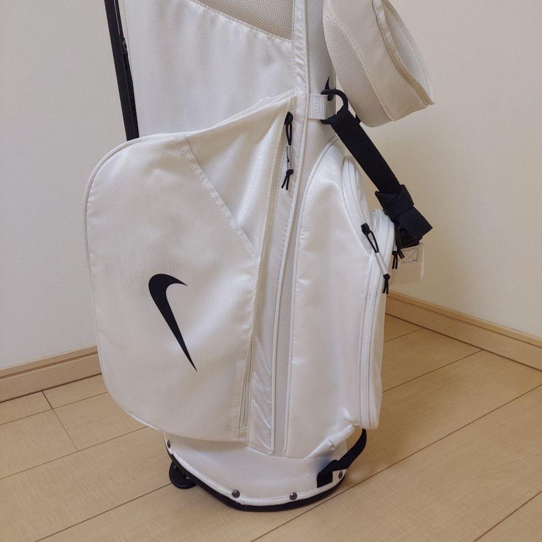 【ごえってぃー】NIKE ナイキ キャディバック 軽量 スタンド WH ★