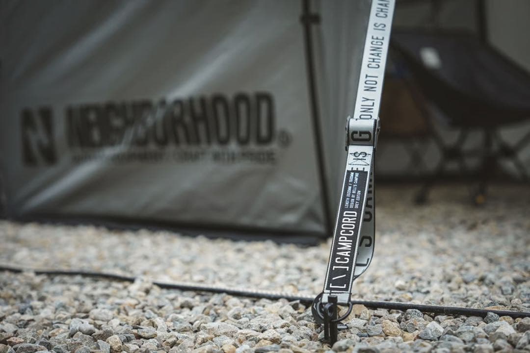 [＼] CAMPCORD 機能ガイロープBell's Camping 2本セット
