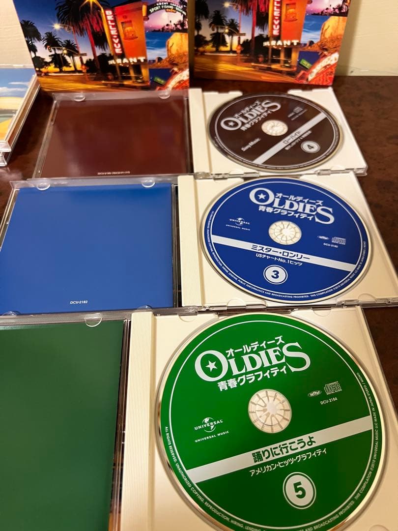 青春グラフィティ オールディーズ CDボックス 5枚組 美品　洋楽CD