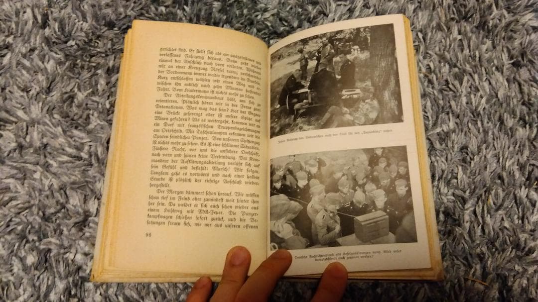 【1941年ナチスドイツ当時物】Panzer am Feind