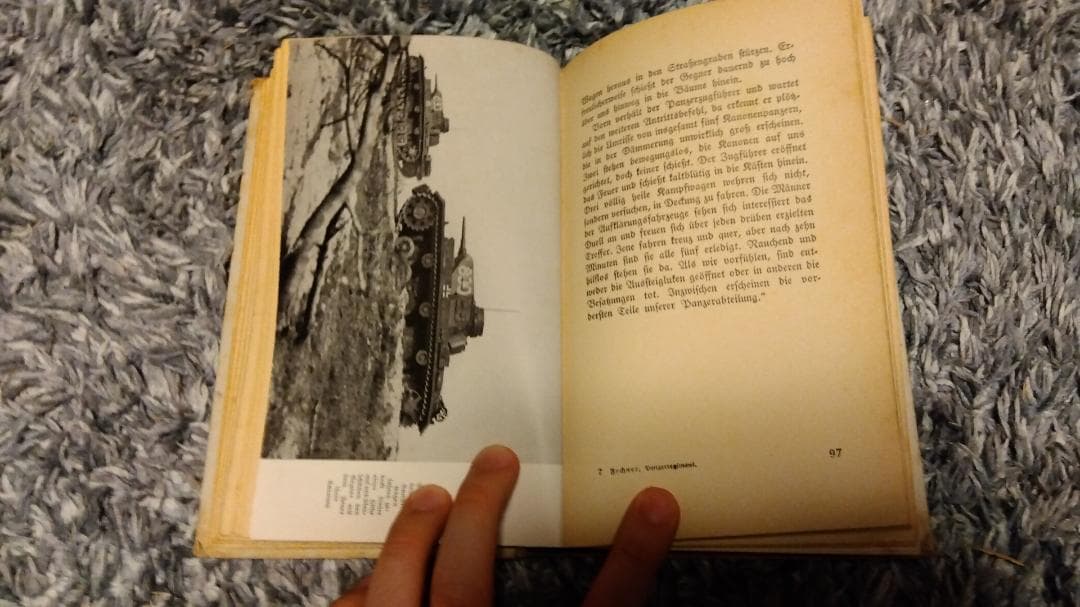 【1941年ナチスドイツ当時物】Panzer am Feind