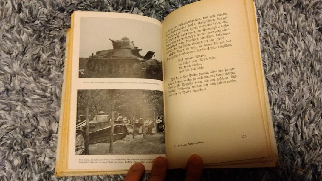【1941年ナチスドイツ当時物】Panzer am Feind