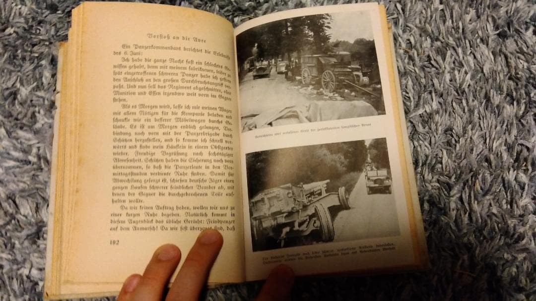 【1941年ナチスドイツ当時物】Panzer am Feind