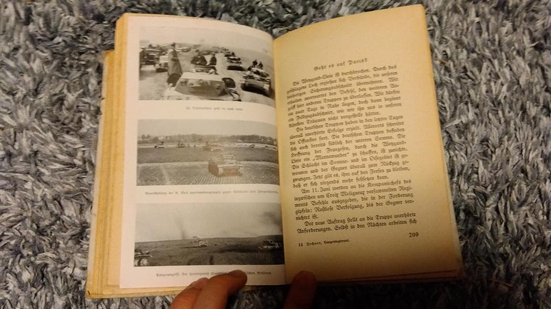【1941年ナチスドイツ当時物】Panzer am Feind