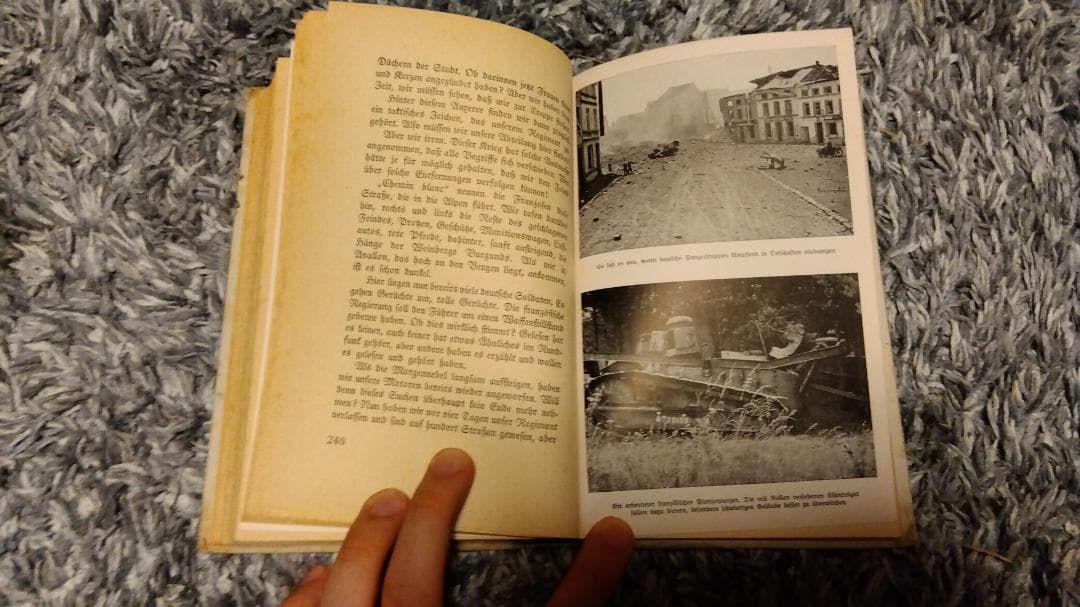 【1941年ナチスドイツ当時物】Panzer am Feind