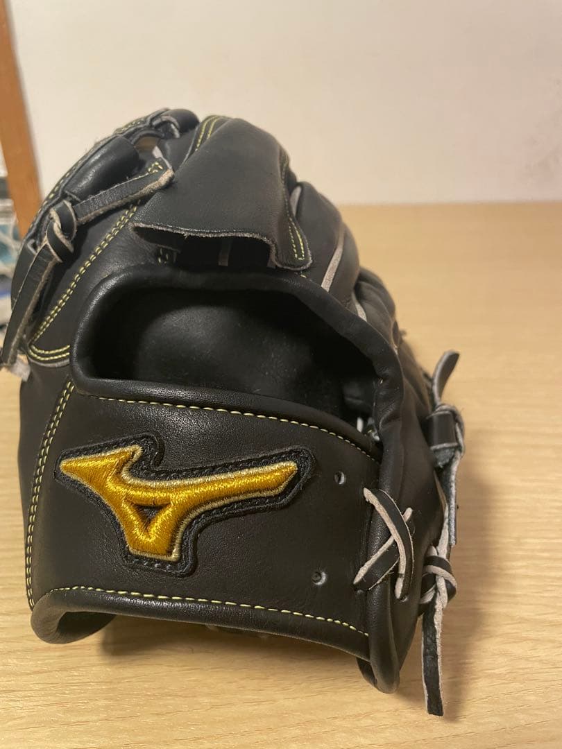 再お値下げMizunoPro硬式グローブ 左投げ用黒