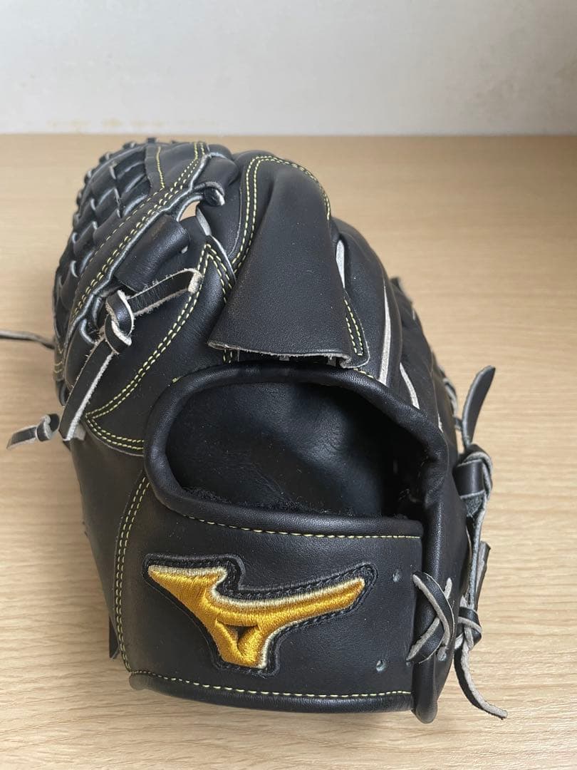 再お値下げMizunoPro硬式グローブ 左投げ用黒