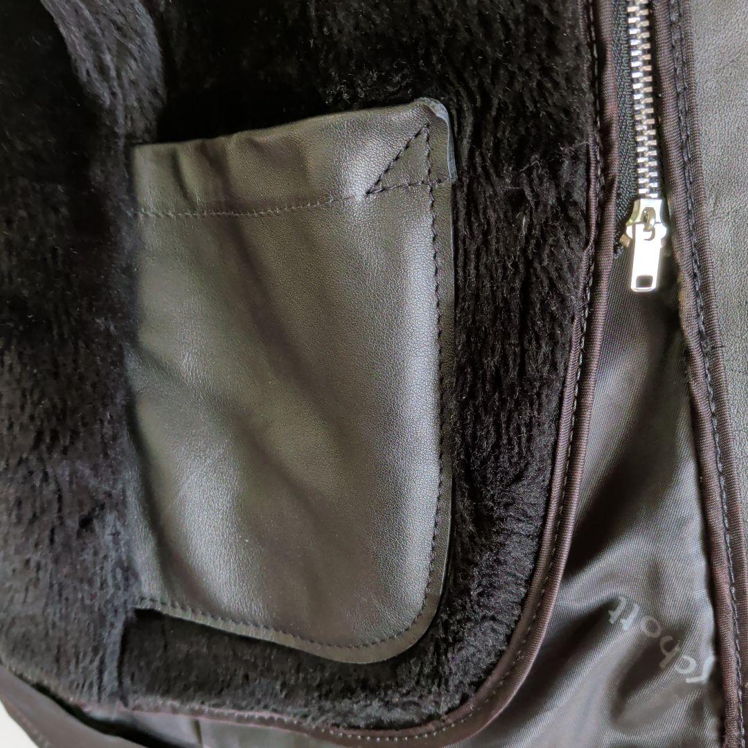 ジャケット・アウター schott leather jacket 36 black USA