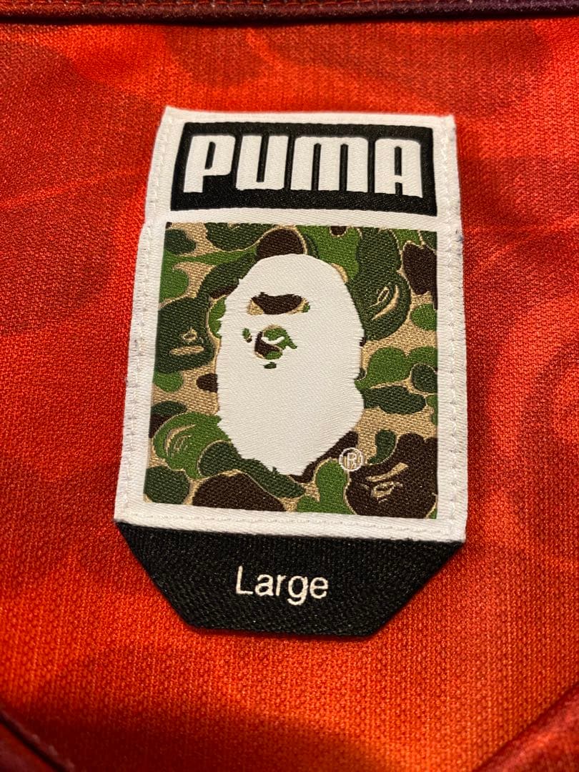 PUMA BAPE.FC サッカーシャツ　ゲーム　L グラデーション　プーマ　L