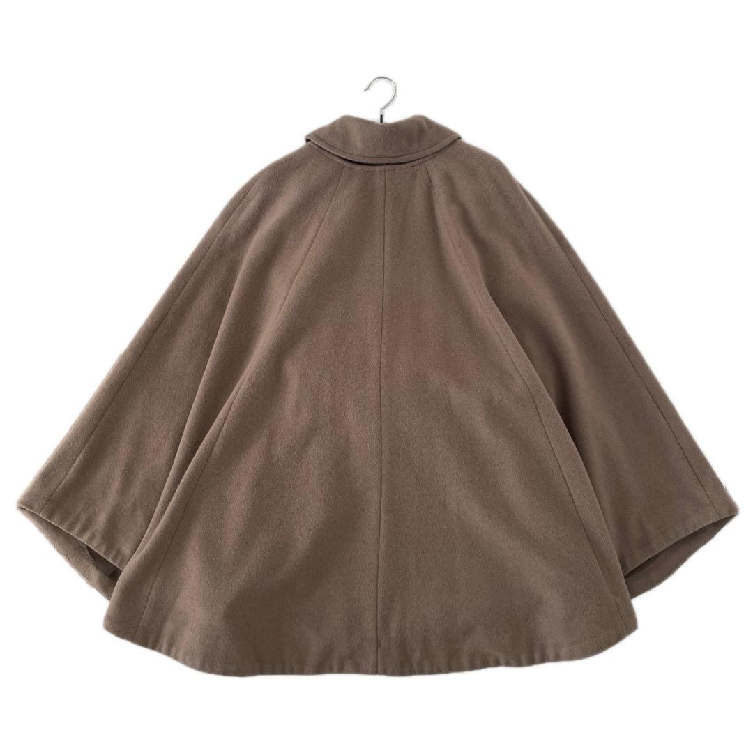 美品 LILY BROWN RESCWOOL 2wayケープコート