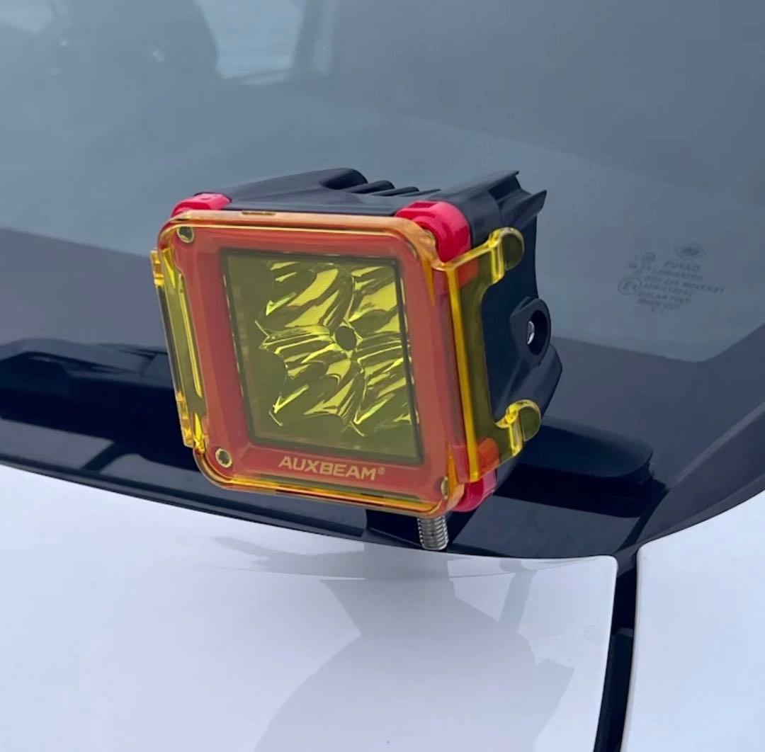 Auxbeam FAシリーズ LEDポッド、3インチ 40W スポットビーム