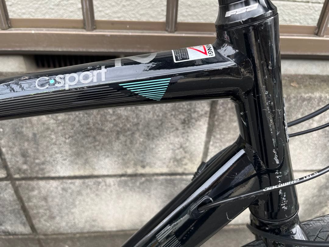 Bianchi C-Sports 2 クロスバイク 黒色 アルミ