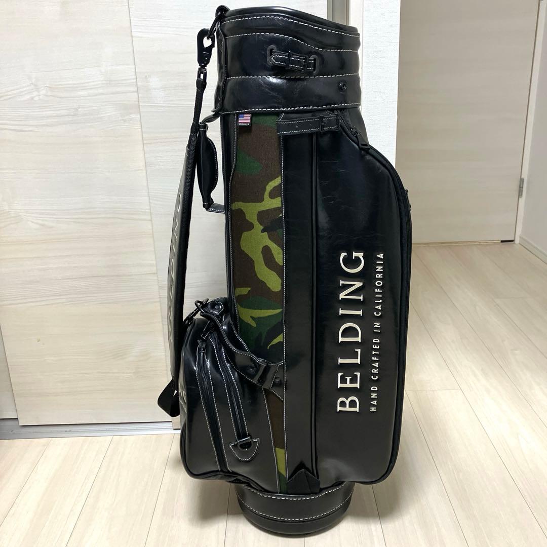 BELDING ベルディング　キャディバック 8.5 クラブハウス　迷彩柄