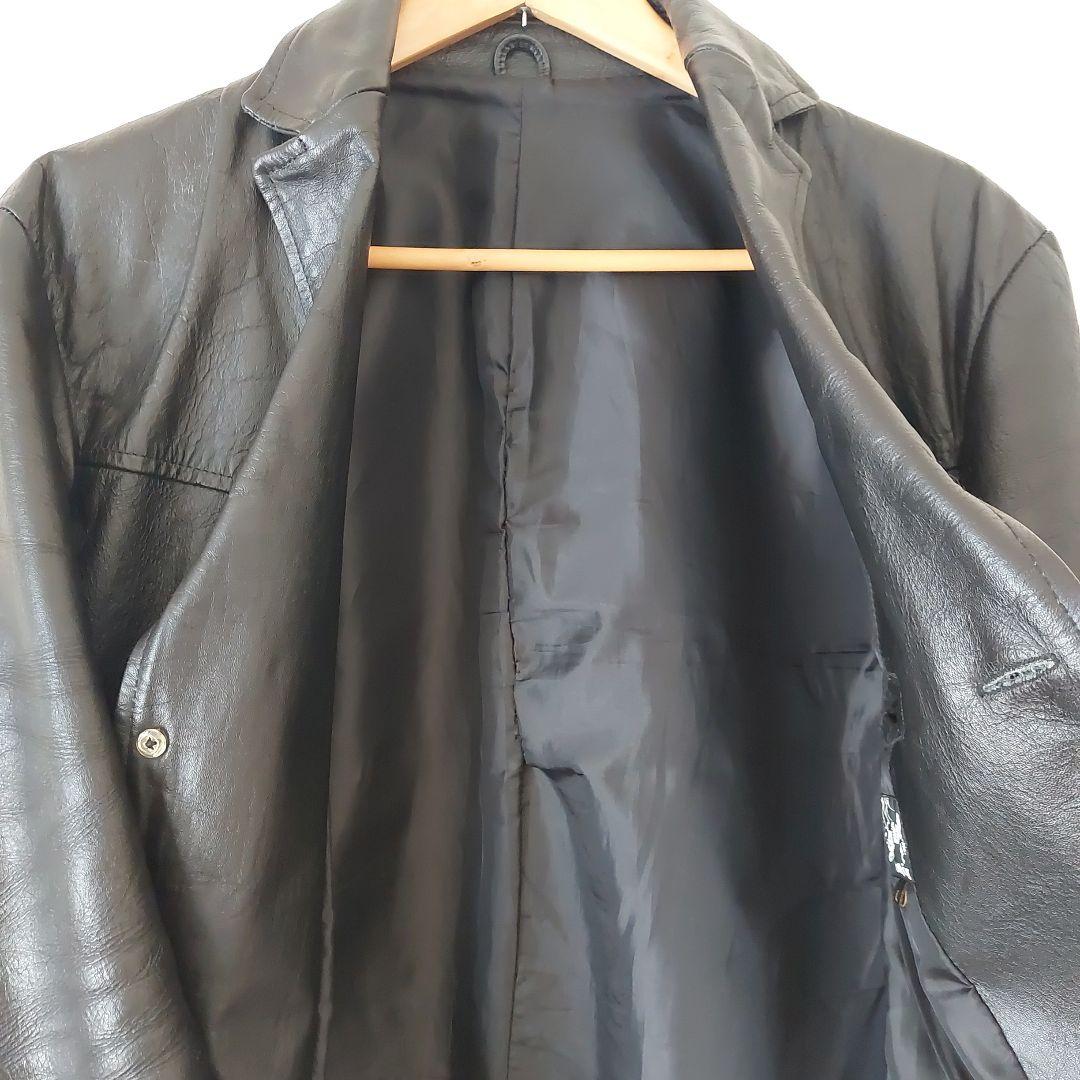 エ*ン様 SAVOY CLOTHING レザージャケット 三つボタン サボイクロ