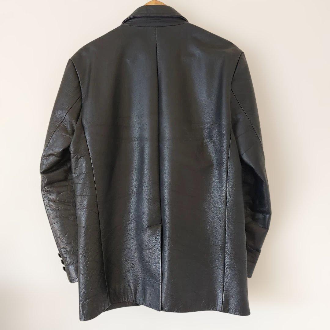 エ*ン様 SAVOY CLOTHING レザージャケット 三つボタン サボイクロ