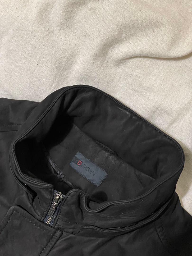【希少廃盤】DURBAN シープスキン ヌバック レザーコート vintage