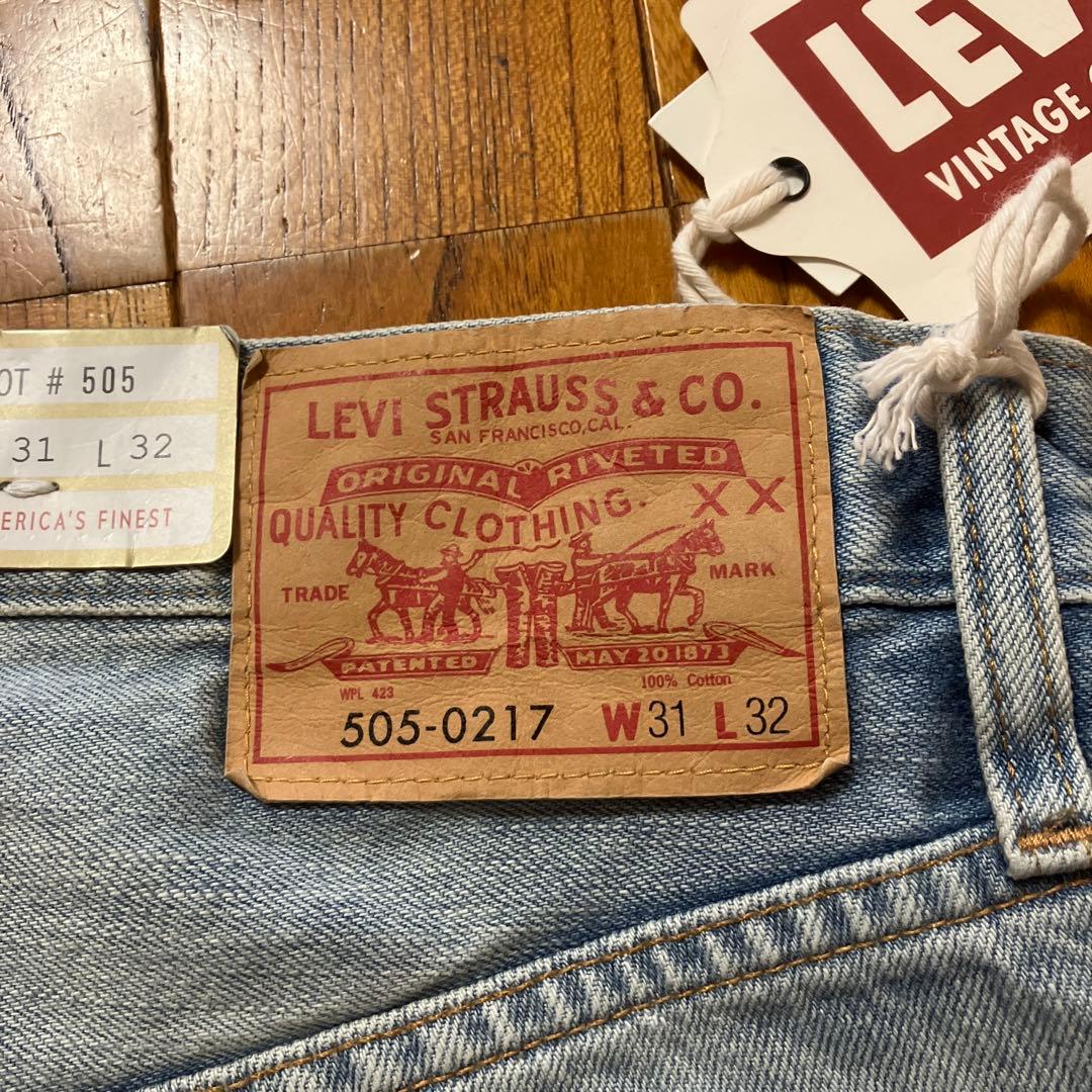 LEVI'S VINTAGE CLOTHING 505 未使用品