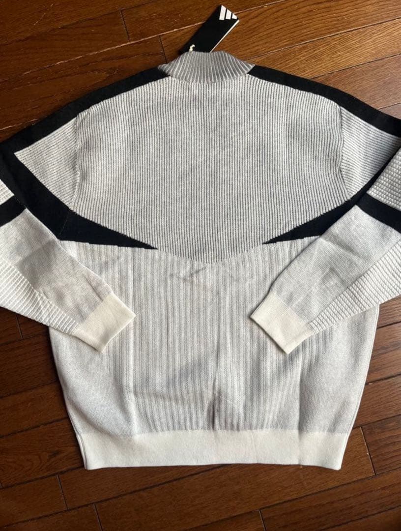 新品　アディダス　adidas ゴルフ　クルー　モックネック 長袖セーター XL