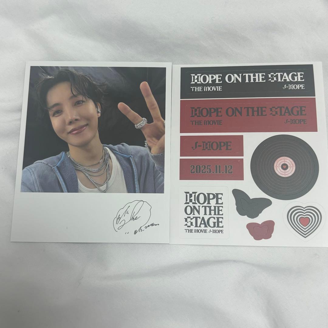 HOPE ON THE STAGE THE MOVIE 韓国 特典 ポラロイド