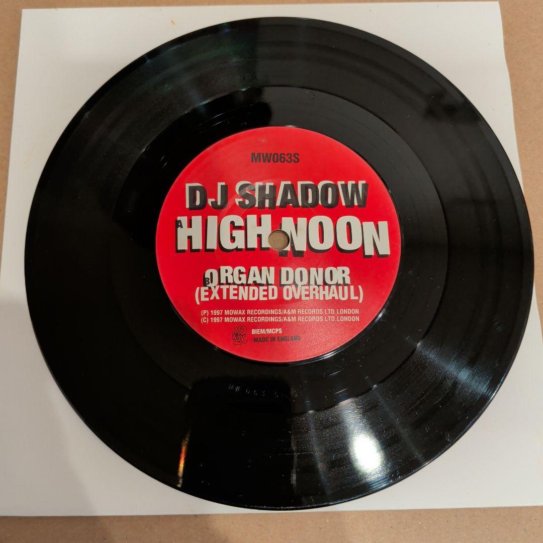 洋楽 DJ SHADOW HIGH NOON ORGAN DONOR