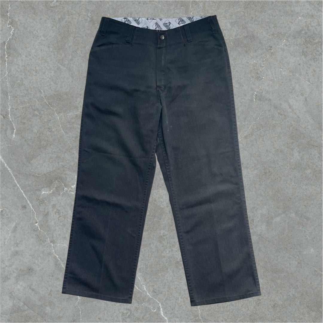 希少 90s USA製 BEN DAVIS フリスコパンツ ブラック W34 黒