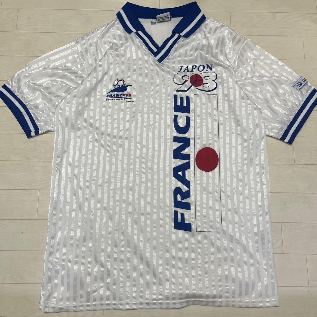 激レア 1998 Japon FIFAワールドカップ 記念ユニフォーム フランス