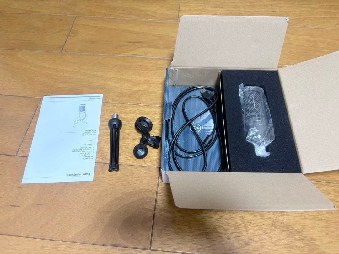 AT2020USB+ コンデンサーマイク