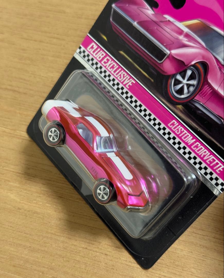 Hot Wheels RLC Custom Corvette ピンク