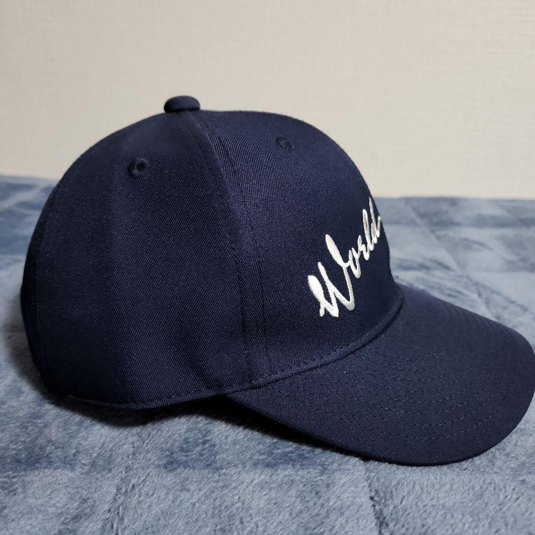 ミズノ　美津濃　MIZUNO　World Winマークキャップ　紺　新品未使用