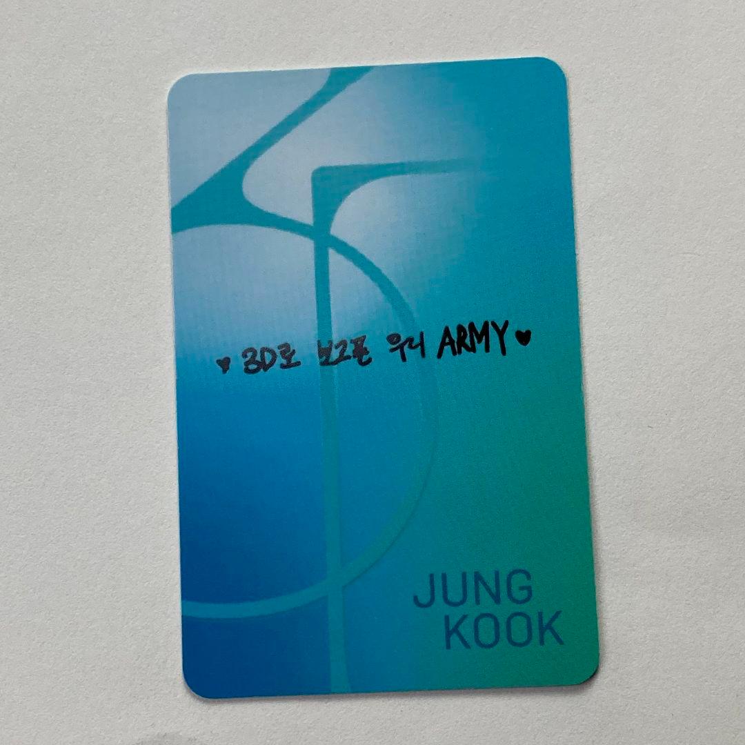 BTS 3D ジョングク JUNGKOOK サノク トレカ