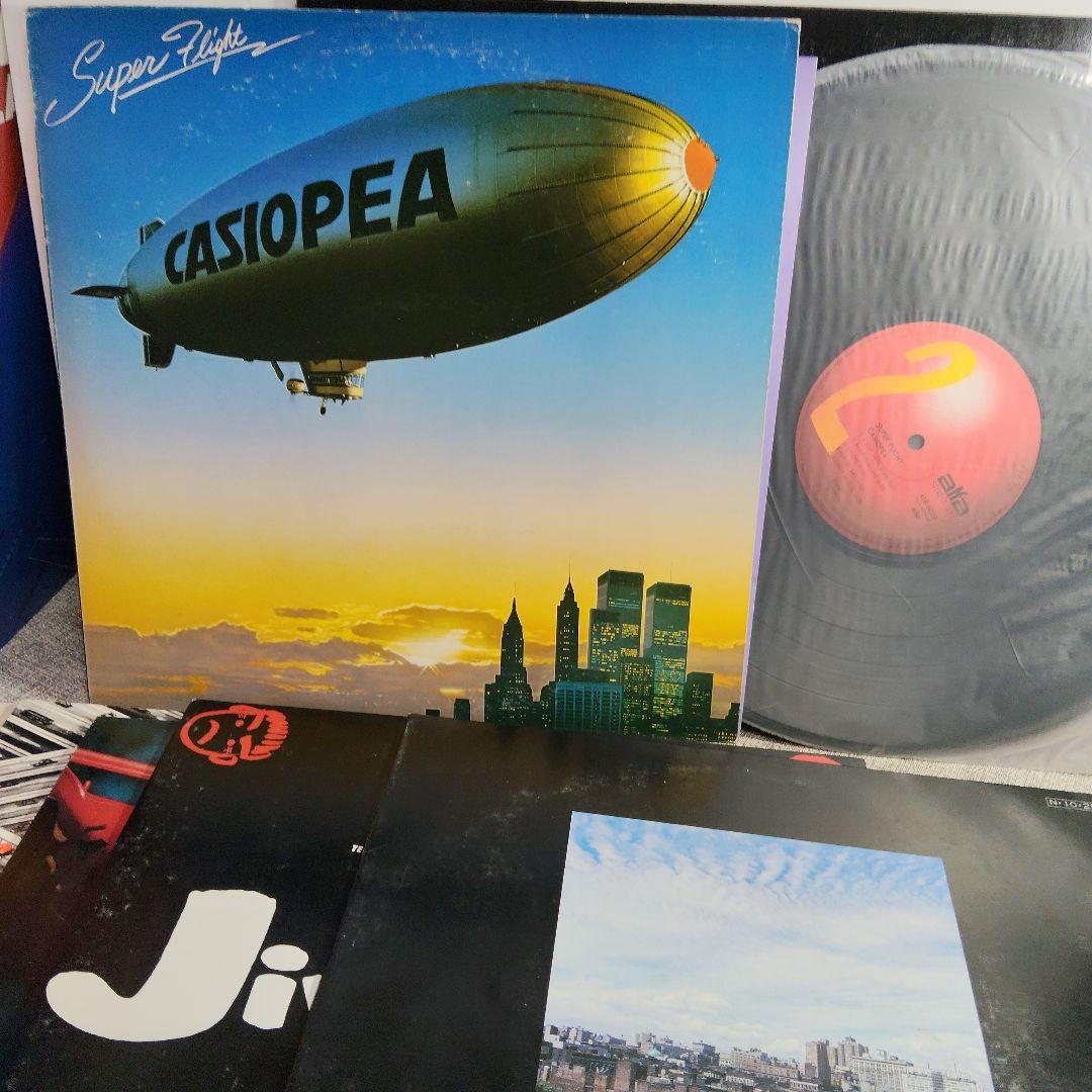 LPレコード8枚セット CASIOPEA カシオペア MAKE UP CITY