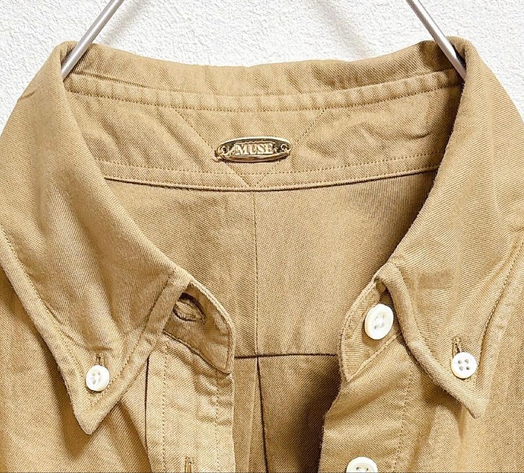 ドゥーズィエムクラス OXFORD BD シャツ ベージュ