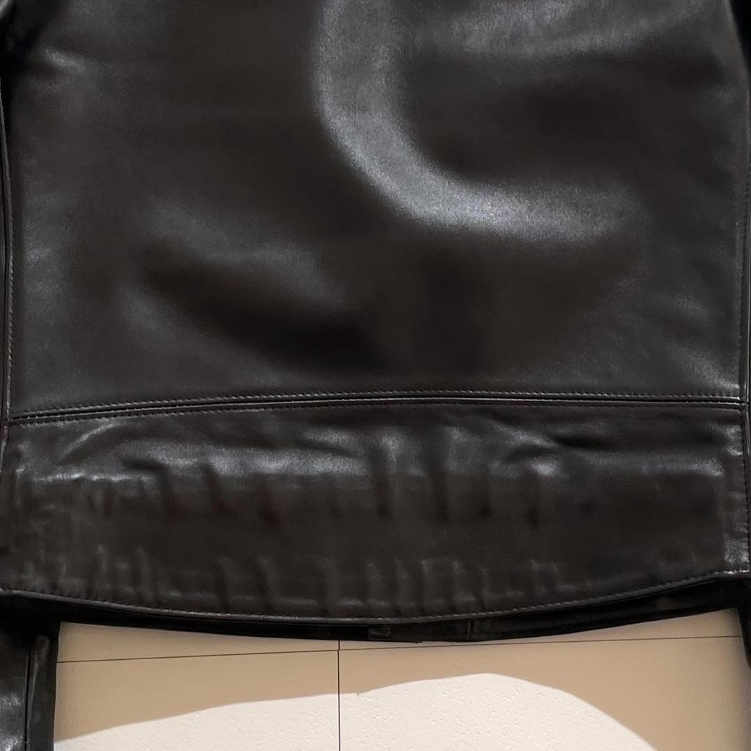 美品　ルイスレザー　391T　タイトフィット　ライトニング　ダブルライダース40
