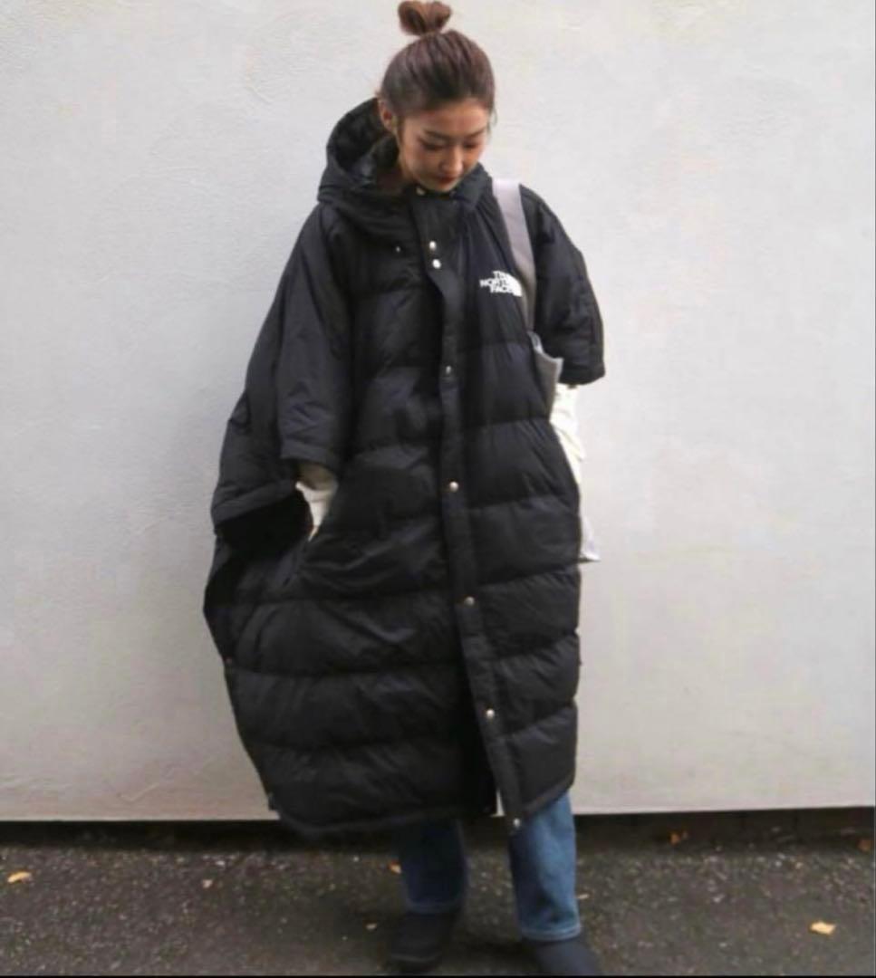 THE NORTH FACE パデッドポンチョコート フリーサイズ 新品未使用
