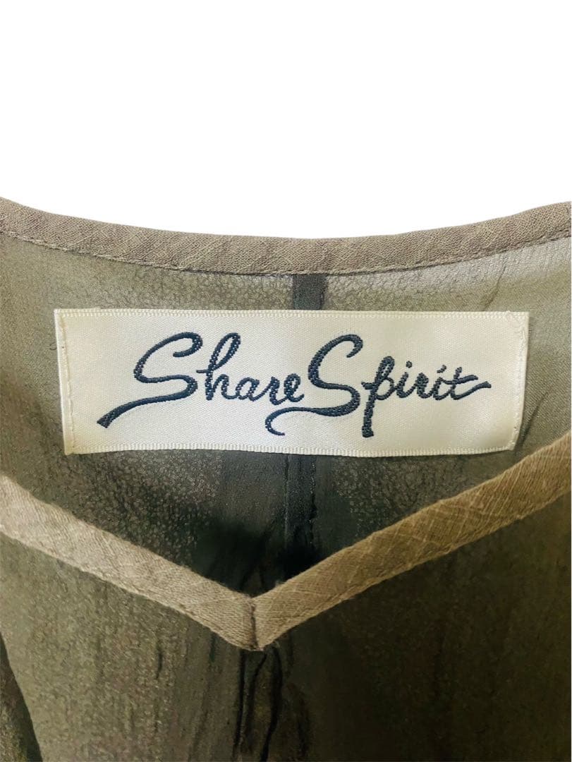【希少】SHARE SPIRIT（シェアースピリット）シースルーワンピース