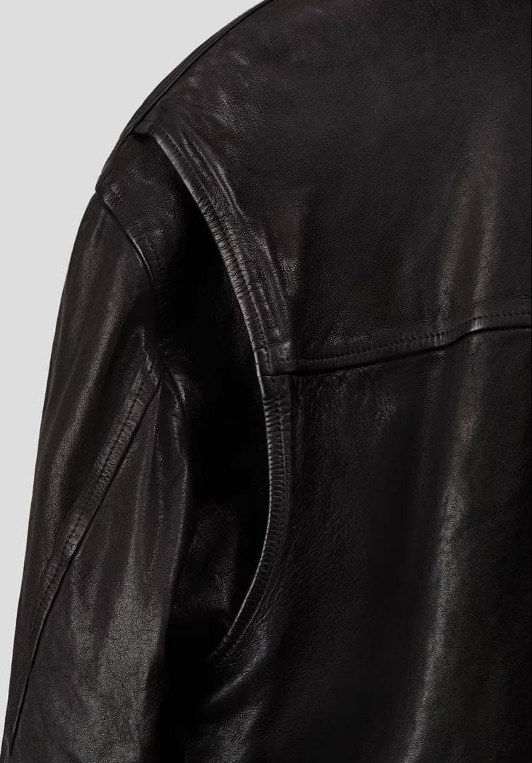  ATELIER ルーズフィット レザー アビエータージャケット M 新品