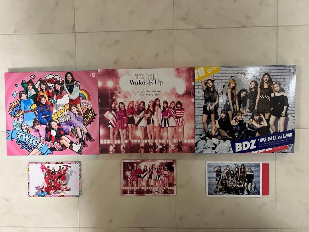 twice CD/DVD トレカ付き まとめ売り