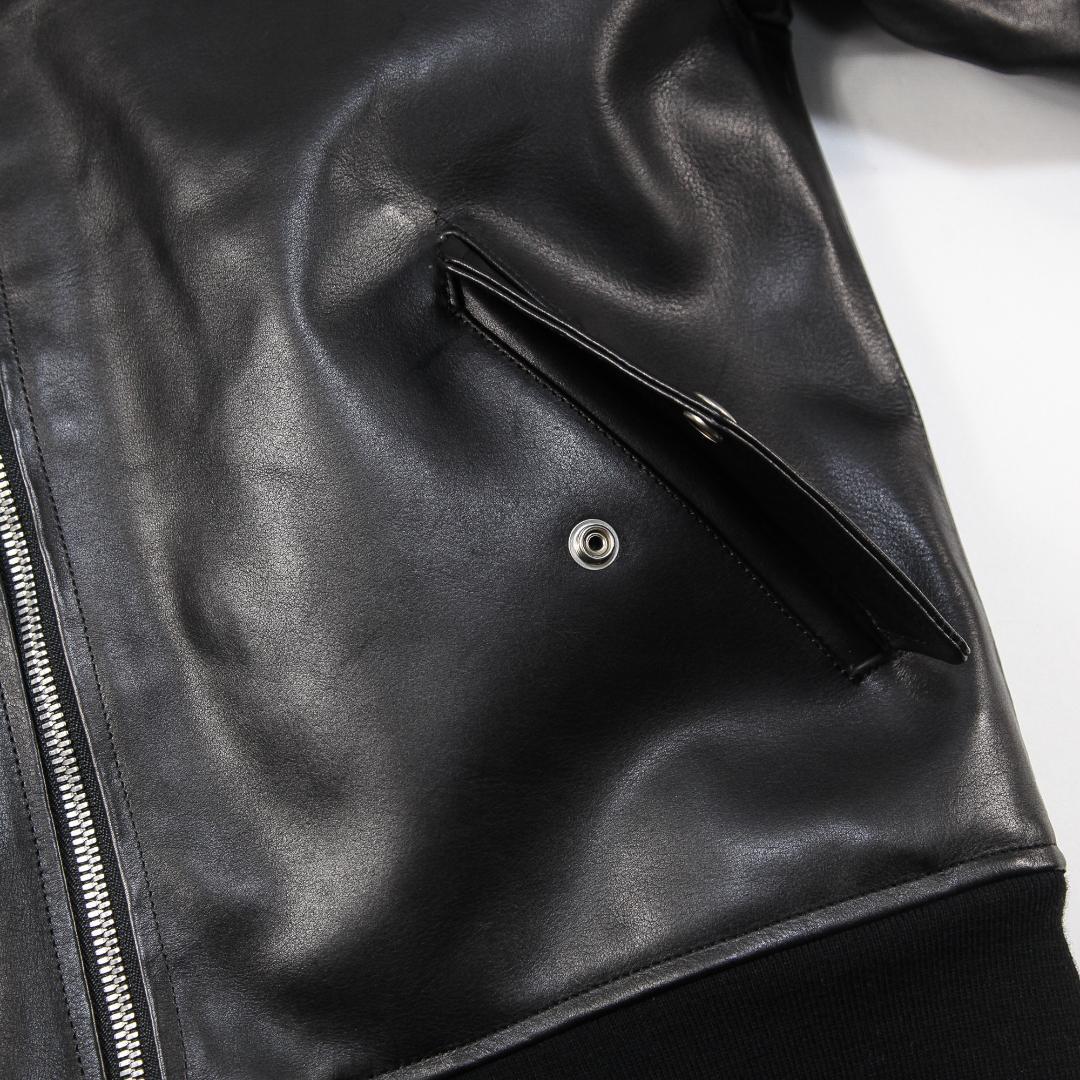極美品 cantate 25AW Leather Flight Jacket