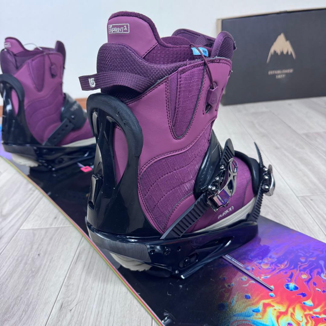 BURTON FEELGOOD 144cmレディース三点セット