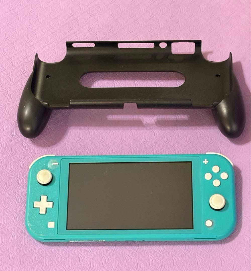 Nintendo Switch Lite ターコイズ 本体 カバー付き