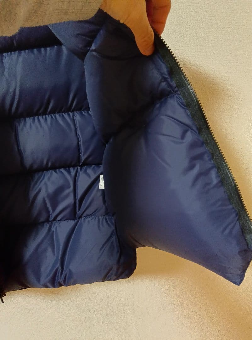 美品 クレセントダウンワークス nbnw ネイビーmade in usa S