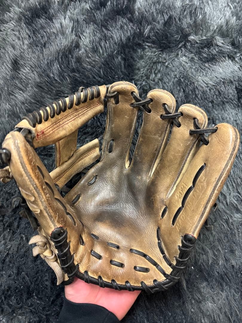 デサント　硬式野球グローブ プロ支給品