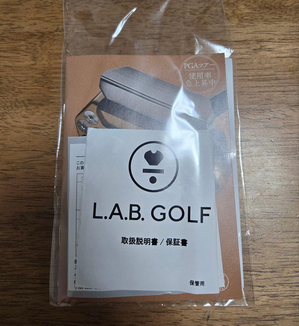 美品 L.A.B. GOLF OZ.1 ゼロトルク 34インチ　ラブゴルフ