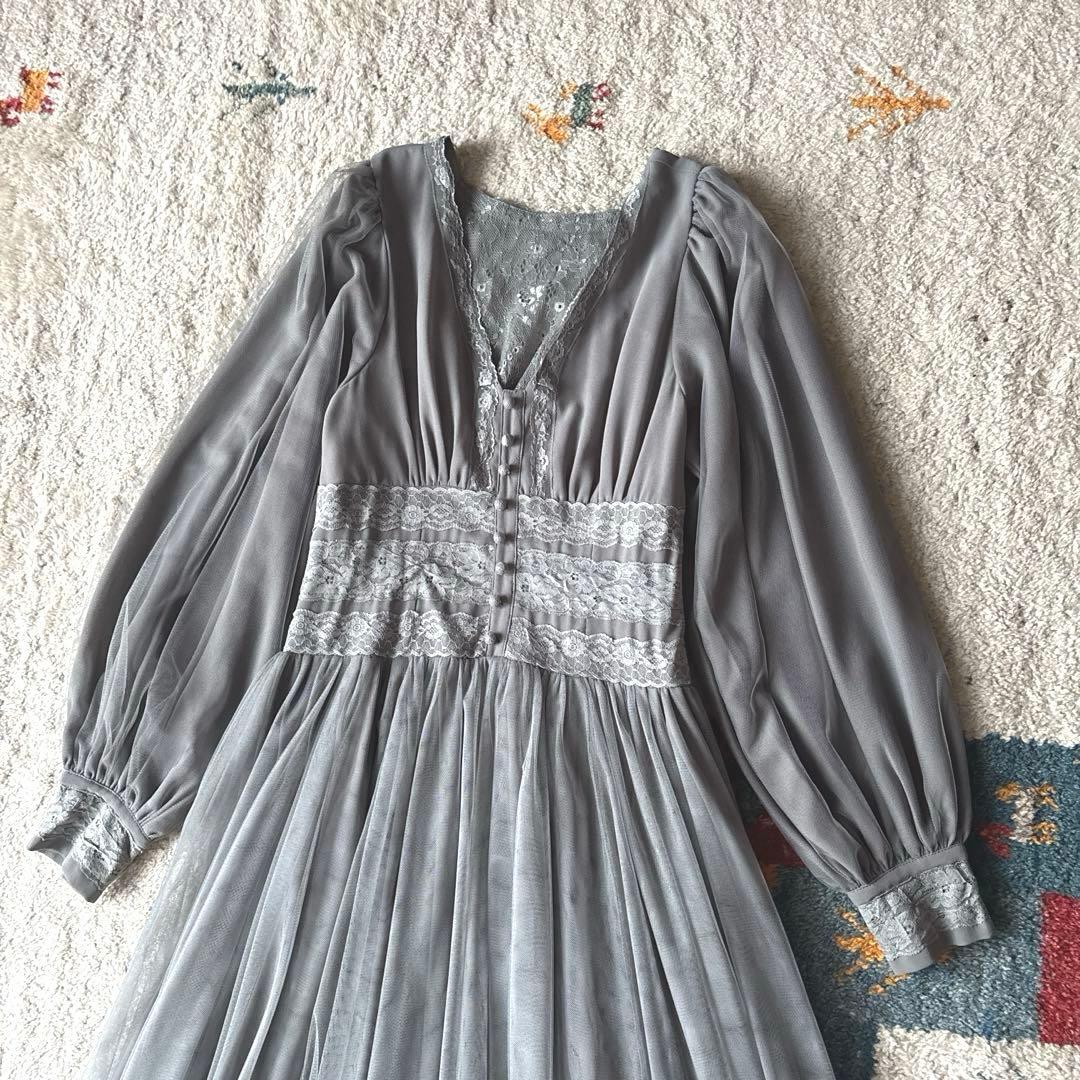 Belle vintage Grimm ワンピース　レース　チュール　シフォン