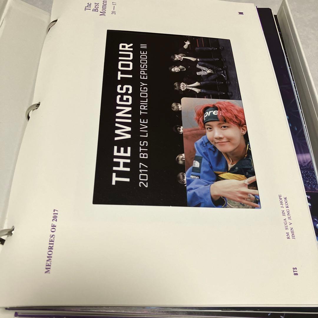 邦楽 BTS MEMORIES OF2017