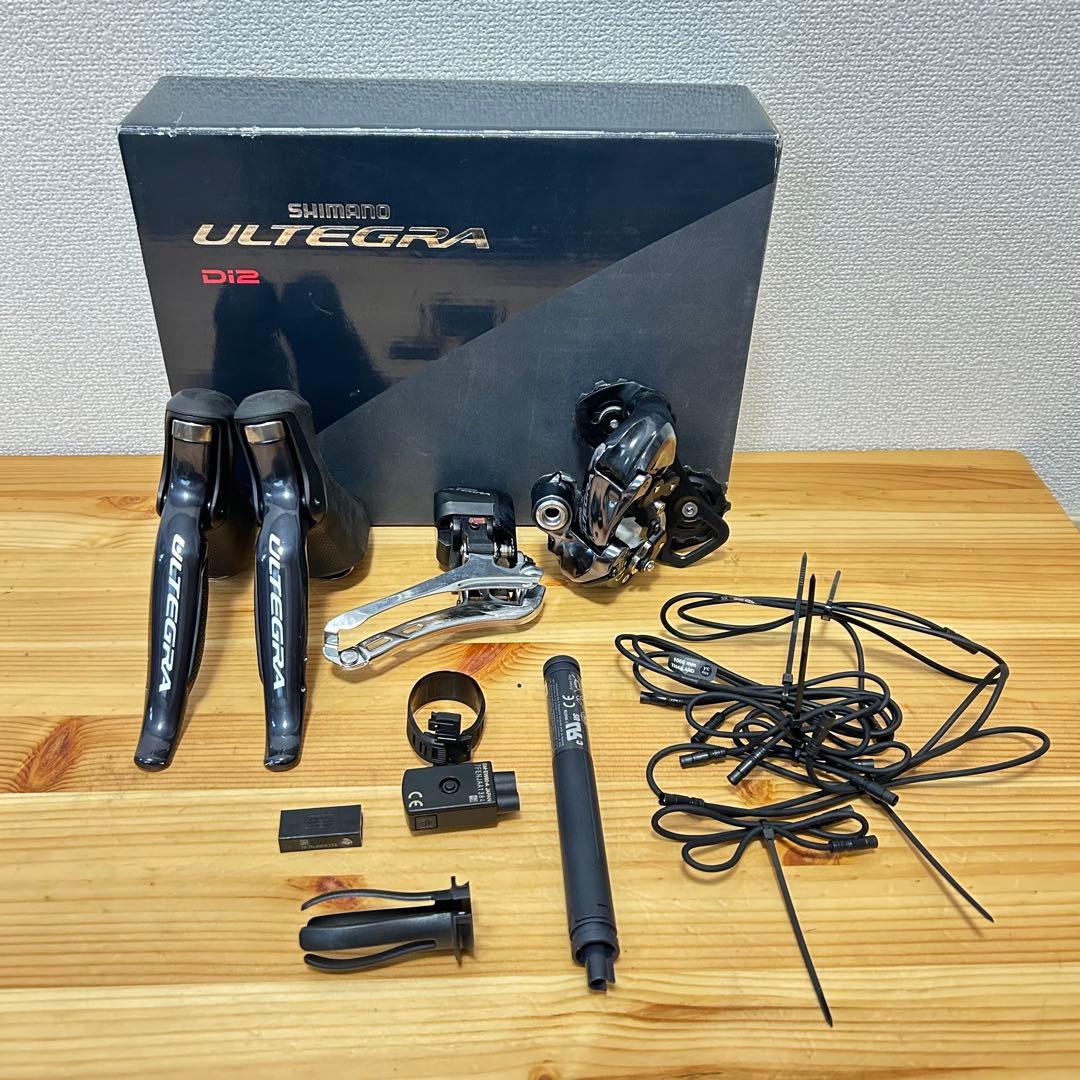 極美品 シマノ アルテグラ6870 Di2 11Sコンポセット