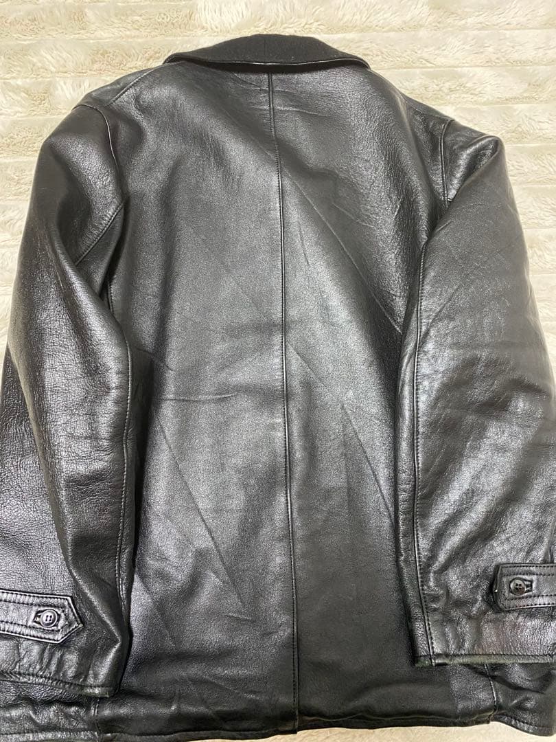 フランス製　レザージャケット　50s〜60s ユーロ