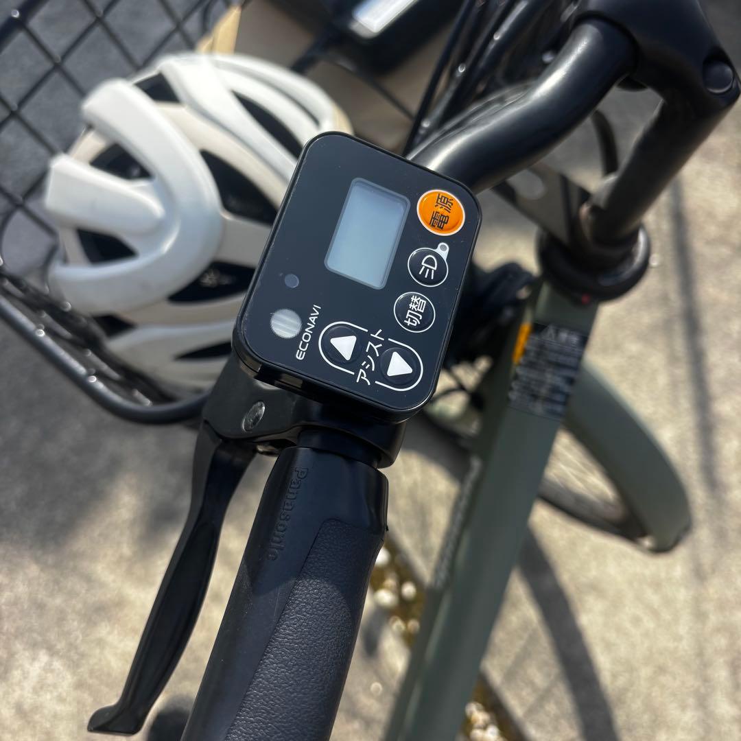Panasonic ELST632 電動アシスト自転車 26インチマッドグリーン
